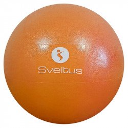 Pilates labda Sveltus 18-20 cm narancs Fitness Sveltus