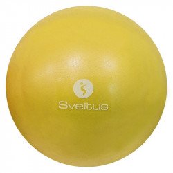 Pilates labda Sveltus 18-20 cm sárga Fitness Sveltus