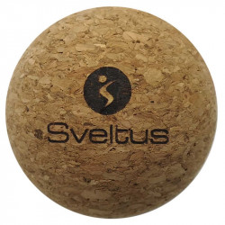 Masszírozó labda parafa Sveltus 6,5 cm Fitness Sveltus
