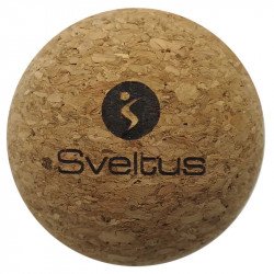 Masszírozó labda parafa Sveltus 6,5 cm Fitness Sveltus