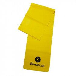 Gumiszalag Sveltus 1,2 m gyenge sárga Fitness Sveltus