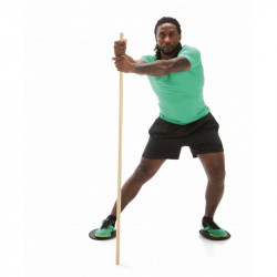Fitnesz rúd fa szett Sveltus 140 cm