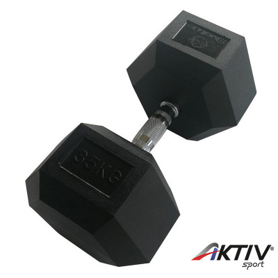 Hatszögletű kézisúlyzó Sveltus 35 kg