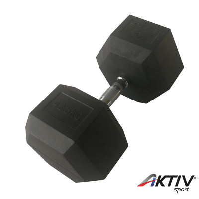 Hatszögletű kézisúlyzó Sveltus 42,5 kg