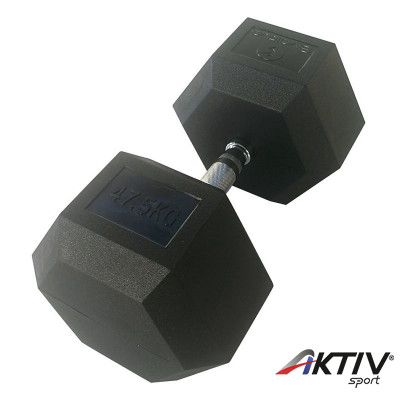 Hatszögletű kézisúlyzó Sveltus 47,5 kg