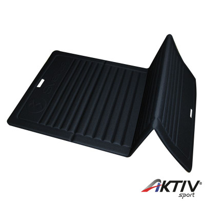 Fitnesz szőnyeg összehajtható Sveltus 190x90x0,7 cm fekete