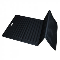 Fitnesz szőnyeg összehajtható Sveltus 190x90x0,7 cm fekete Fitness Sveltus