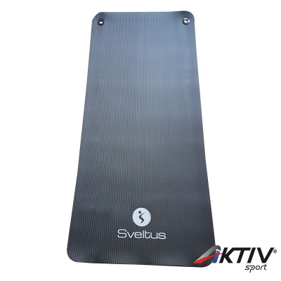 Fitnesz szőnyeg Sveltus Training 140x60x1 cm fekete