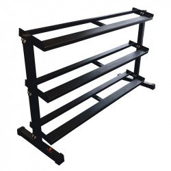 Egykezes súlyzó tartó állvány Sveltus pro 52x160x96 cm Fitness Sveltus