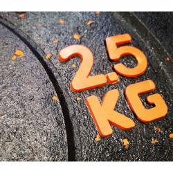 Crossfit súlytárcsa Sveltus Olympic 2,5 kg 51 mm