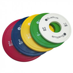 Súlytárcsa gumírozott Sveltus Olympic mini 1,5 kg