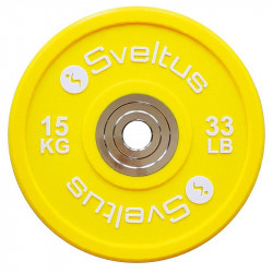 Súlytárcsa Sveltus Competition 15 kg 51 mm Fitness Sveltus
