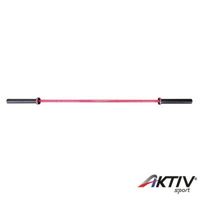 Olimpiai rúd Sveltus 201 cm 50 mm rózsaszín
