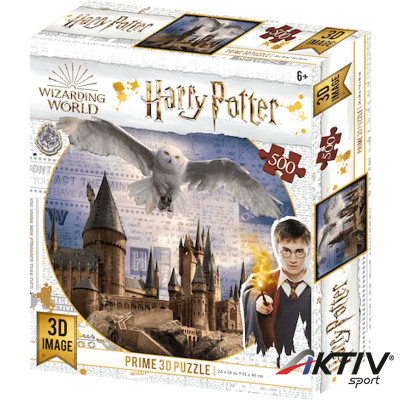 3D puzzle Prime 3D Harry Potter Hogwarts és Hedwig 500 darabos