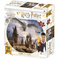 3D puzzle Prime 3D Harry Potter Hogwarts és Hedwig 500 darabos Puzzle Prime 3D