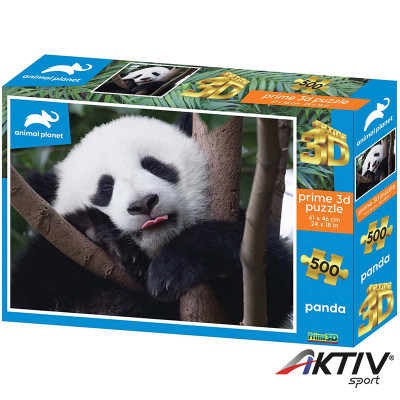 3D puzzle Prime 3D Óriáspanda 500 darabos