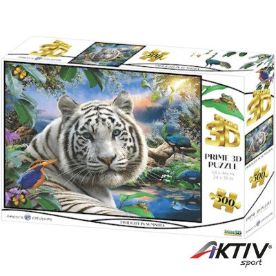 3D puzzle Prime 3D Alkonyat Szumátrában 500 darabos