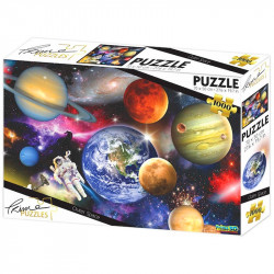 3D puzzle Prime 3D Világűr 1000 darabos Puzzle Prime 3D