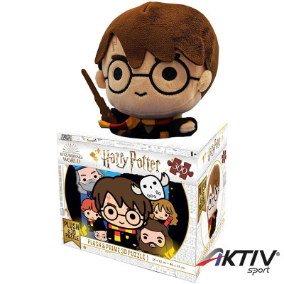 3D puzzle Prime 3D Harry Potter 300 darabos plüss játékkal