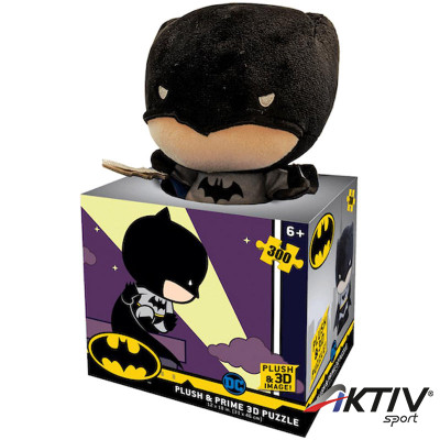 3D puzzle Prime 3D Batman 300 darabos plüss játékkal
