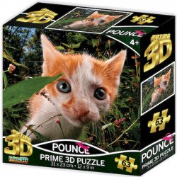 3D puzzle Prime 3D Cica 63 darabos Puzzle Prime 3D