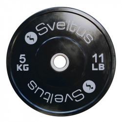 Súlytárcsa gumi Sveltus training 5 kg
