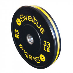 Súlytárcsa gumi Sveltus training 15 kg Fitness Sveltus