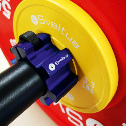 Rögzítő gyűrű alumínium Sveltus kék 51 mm