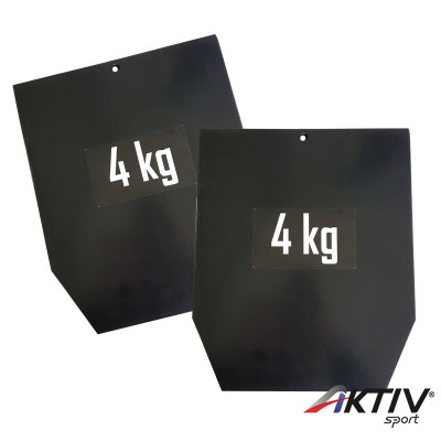 Súlymellényhez acéllemez Sveltus 2x4 kg