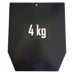 Súlymellényhez acéllemez Sveltus 2x4 kg