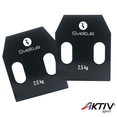 Súlymellényhez acéllemez fogantyúval Sveltus 2x2,5 kg