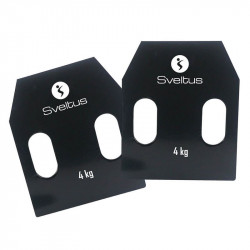 Súlymellényhez acéllemez fogantyúval Sveltus 2x4 kg Fitness Sveltus