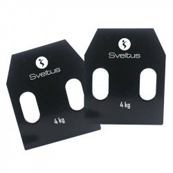 Súlymellényhez acéllemez fogantyúval Sveltus 2x4 kg Fitness Sveltus