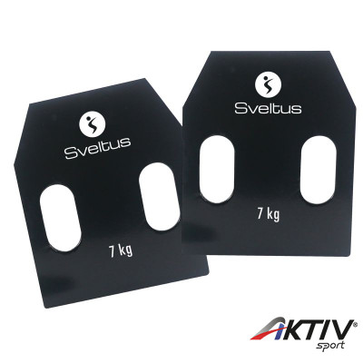 Súlymellényhez acéllemez fogantyúval Sveltus 2x7 kg