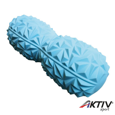 Masszázshenger Sveltus 30x11 cm kék