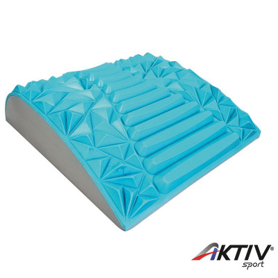 Hasizom gyakorlatokhoz masszírozó párna Sveltus kék