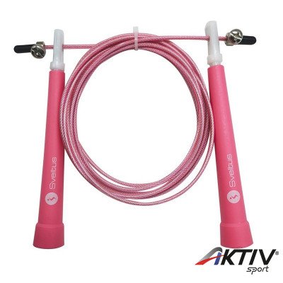 Ugrókötél speed rope Sveltus rózsaszín