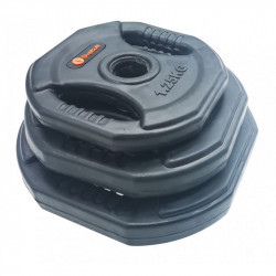 Súlytárcsa markolattal gumírozott Sveltus 1,25 kg