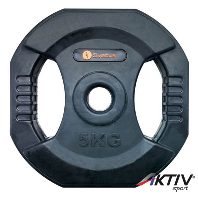Súlytárcsa markolattal gumírozott Sveltus 5 kg