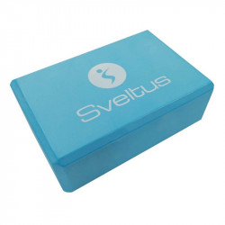 Jóga tégla Sveltus 22,5x15x7,5 cm kék Fitness Sveltus