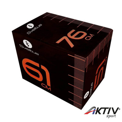 Plyo box habszivacs borítással Sveltus 76x61x51 cm