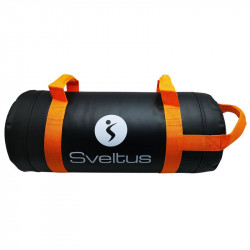 Edzőzsák Sveltus 15 kg fekete-narancs Fitness Sveltus