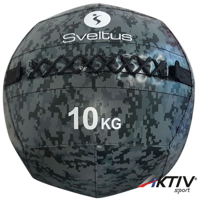 Wall ball Sveltus 10 kg terepmintás