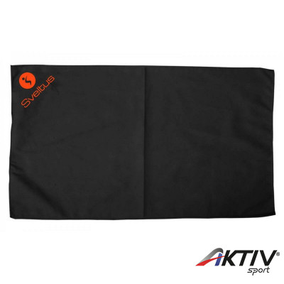 Mikroszálas törölköző 130x80 cm fekete