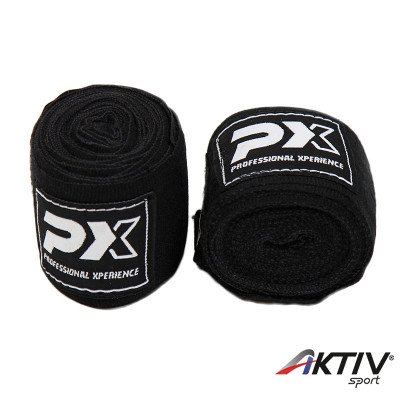 Bandázs Phoenix 450 cm rugalmas fekete