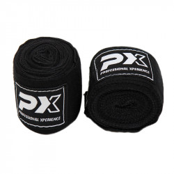 Bandázs Phoenix 450 cm rugalmas fekete Sportszer Phoenix