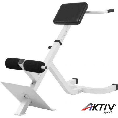 Hiperextenzíós pad fehér