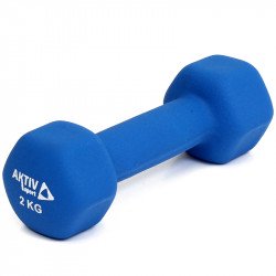 Súlyzó neoprén Aktivsport 2 kg kék Aktivsport® termékek Aktivsport