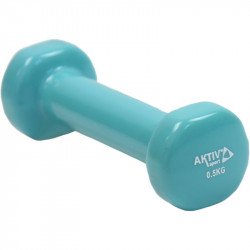 Kézisúlyzó vinyl Aktivsport 0,5 kg türkiz Aktivsport® termékek Aktivsport