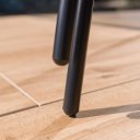 Kerti szék Bergola fehér-fekete